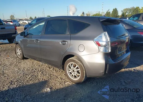 2012 Toyota Prius V Three из США, поврежденный, VIN JTDZN3EU6C3039393